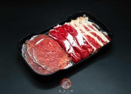 เนื้อวัวสไลด์รวมเซียน — เมนูพิเศษ (ไม่มีบนสายพาน) จากเมนู SKsuki